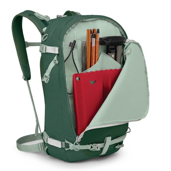 NEW Osprey Sopris 25L Ski & Snowboard Backpack Tundra Green - Picture 5 of 8